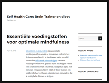 Tablet Screenshot of dietitian911.com